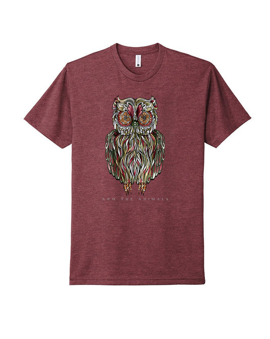 Unisex | Rev-Owl-Ver | Crew - Arm The Animals Clothing LLC