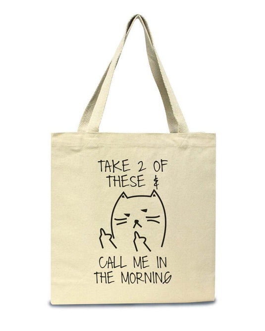 Accessories | Call Me In The Morning | Tote Bag - Arm The Animals Clothing Co.