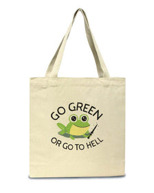 Accessories | Go Green | Tote Bag - Arm The Animals Clothing Co.