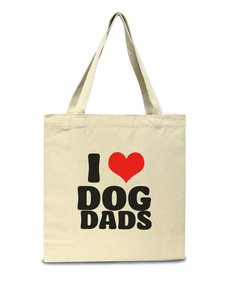 Load image into Gallery viewer, Accessories | I Love Dog Dads | Tote Bag - Arm The Animals Clothing LLC
