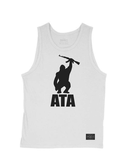 Men's | ATA Gorilla Logo | Tank Top - Arm The Animals Clothing Co.
