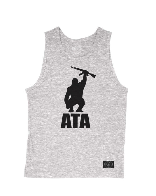 Men's | ATA Gorilla Logo | Tank Top - Arm The Animals Clothing Co.
