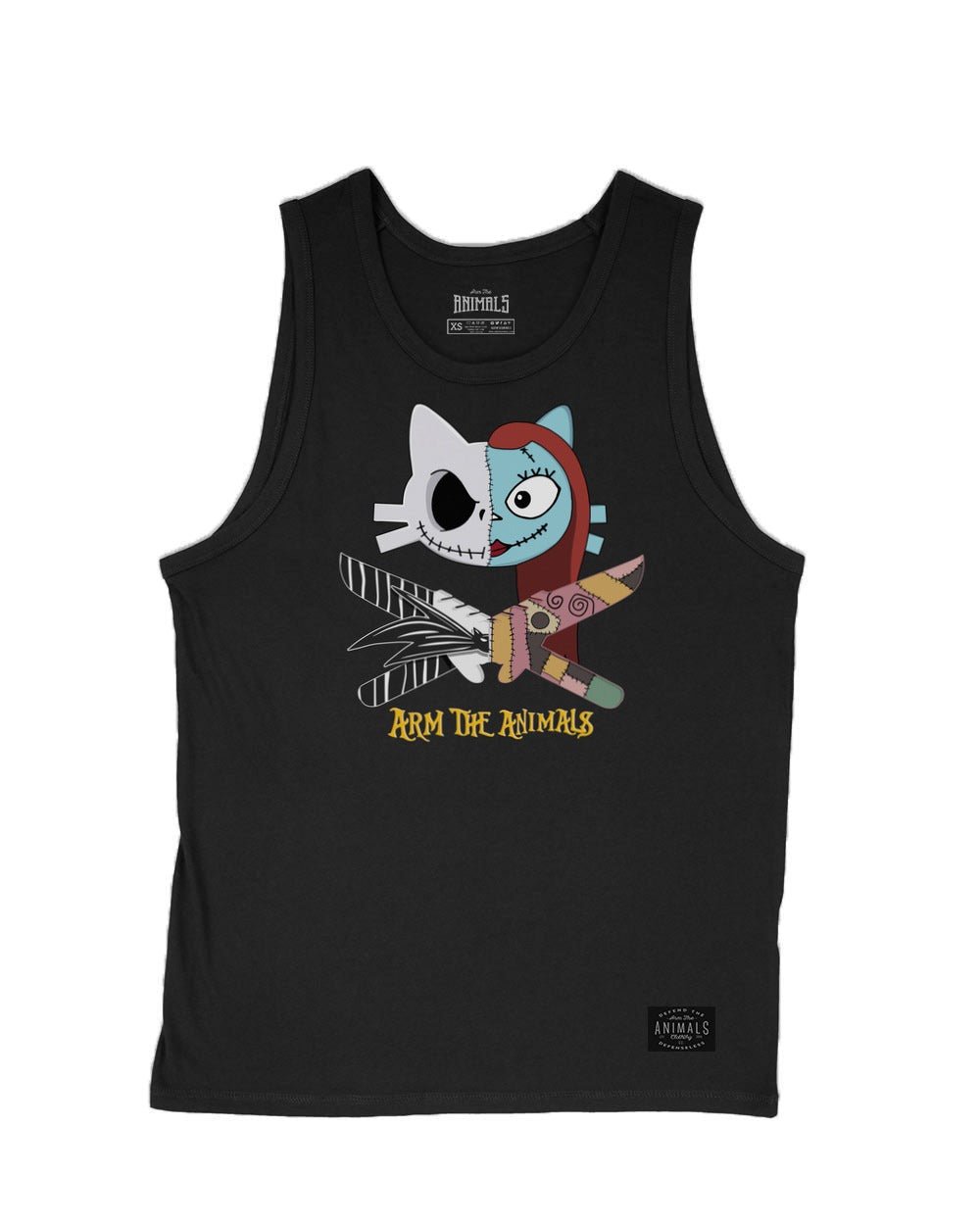 Men s Bride and Groom Tank Top Arm The Animals Clothing Co