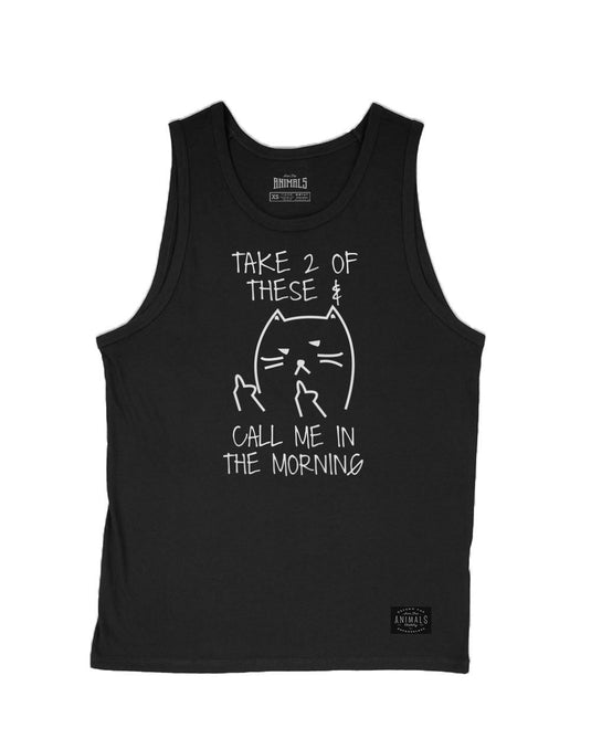 Men's | Call Me In The Morning | Tank Top - Arm The Animals Clothing Co.