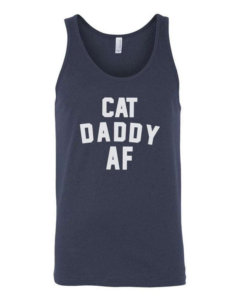 Load image into Gallery viewer, Men&#39;s | Cat Daddy AF | Tank Top - Arm The Animals Clothing Co.
