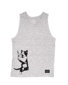 Men's | Cat The Ripper | Tank Top - Arm The Animals Clothing LLC