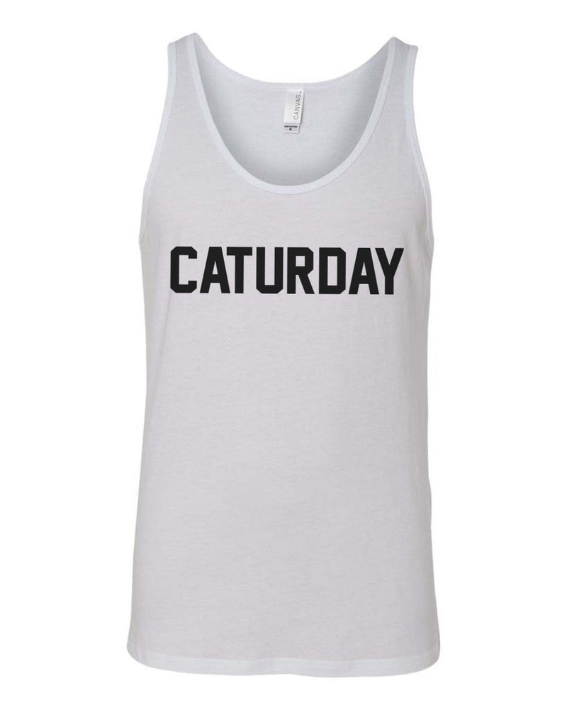 Load image into Gallery viewer, Men&#39;s | Caturday | Tank Top - Arm The Animals Clothing Co.
