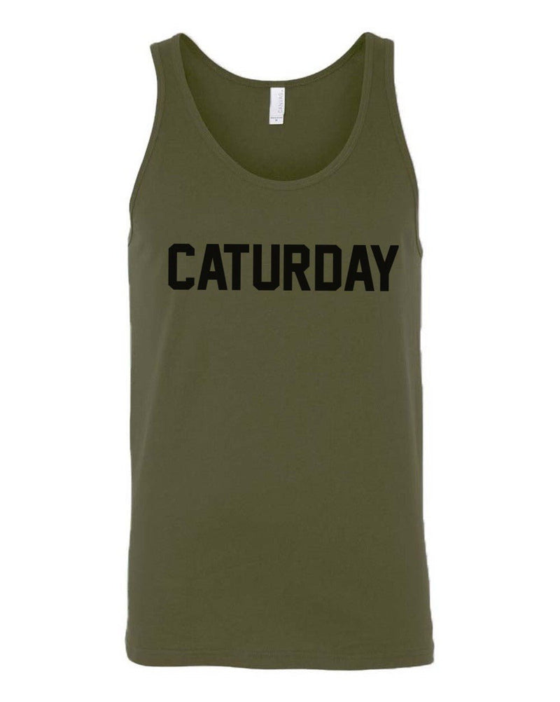 Load image into Gallery viewer, Men&#39;s | Caturday | Tank Top - Arm The Animals Clothing Co.
