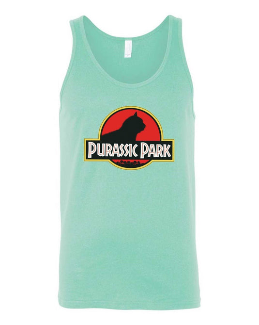 Men's | Purassic Park | Tank Top - Arm The Animals Clothing Co.