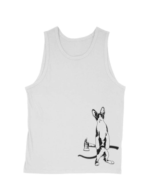 Men's | The Catsecutioner | Tank Top - Arm The Animals Clothing Co.