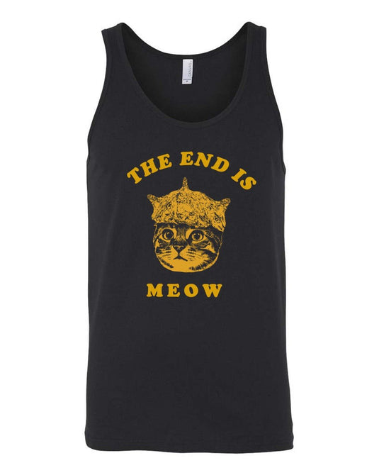 Men's | The End Is Meow | Tank Top - Arm The Animals Clothing Co.