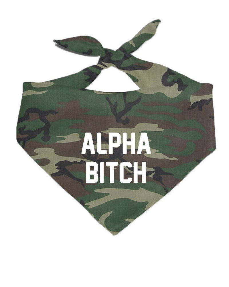 Load image into Gallery viewer, Pet | Alpha Bitch | Bandana - Arm The Animals Clothing Co.
