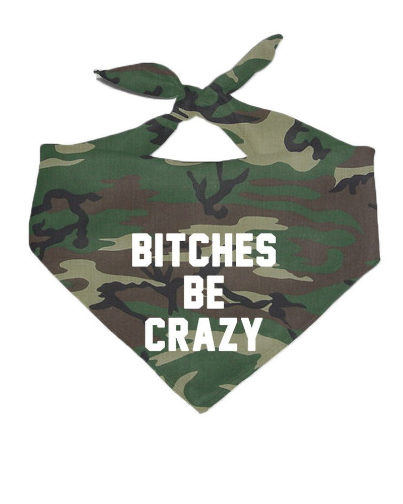 Load image into Gallery viewer, Pet | Bitches Be Crazy | Bandana - Arm The Animals Clothing Co.
