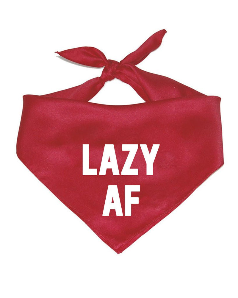 Load image into Gallery viewer, Pet | Lazy AF | Bandana - Arm The Animals Clothing Co.
