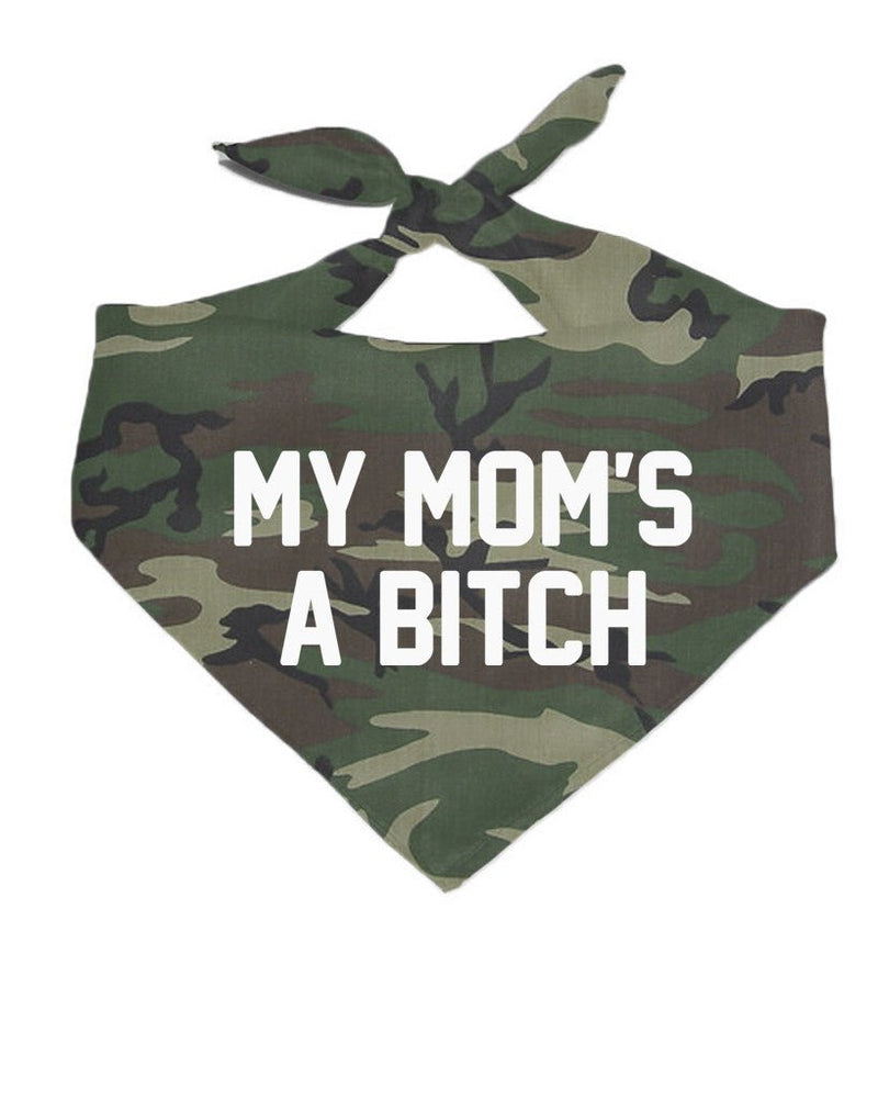 Load image into Gallery viewer, Pet | My Mom&#39;s A B!tch | Bandana - Arm The Animals Clothing Co.
