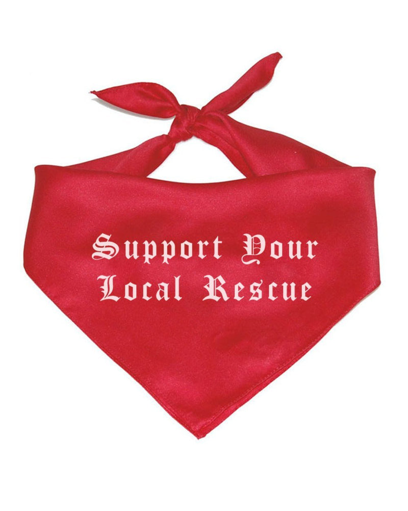 Load image into Gallery viewer, Pet | Support Your Local Rescue | Bandana - Arm The Animals Clothing Co.

