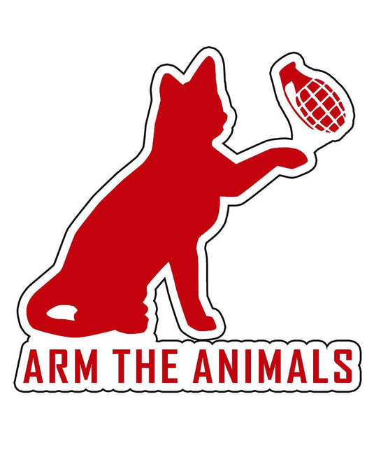 Stickers | Catastrophe 1.0 | Die Cut Sticker - Arm The Animals Clothing Co.