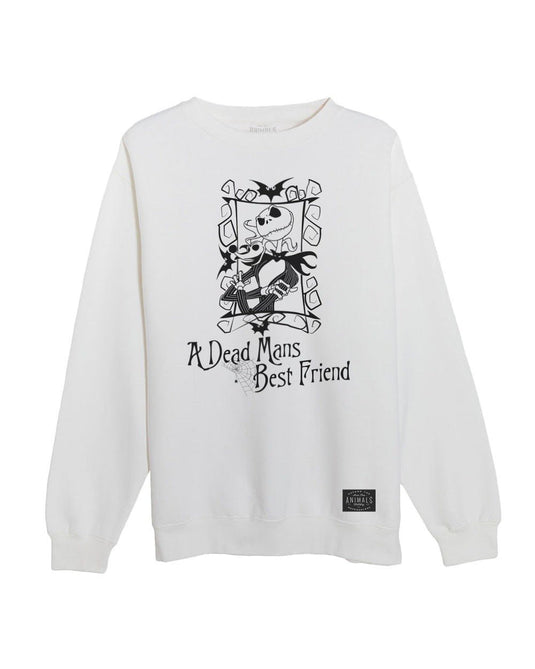 Unisex | A DEAD MANS BEST FRIEND | Crewneck Sweatshirt - Arm The Animals Clothing Co.