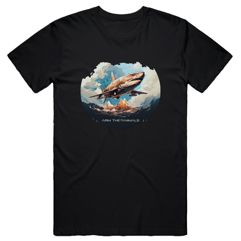 Load image into Gallery viewer, Unisex | Air Shark | Crew - Arm The Animals Clothing LLC

