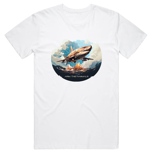 Unisex | Air Shark | Crew - Arm The Animals Clothing LLC