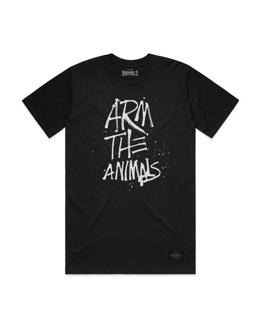 Unisex | ATA Splatter Logo | Crew - Arm The Animals Clothing Co.