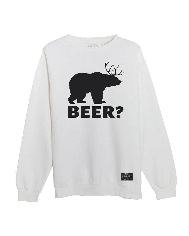 Load image into Gallery viewer, Unisex | BEER? | Crewneck Sweatshirt - Arm The Animals Clothing Co.
