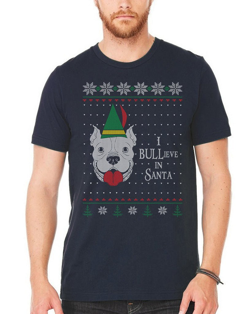 Load image into Gallery viewer, Unisex | BULLieve In Santa | Crew - Arm The Animals Clothing LLC
