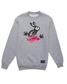 Unisex | Bunny Alebrije | Crewneck Sweatshirt - Arm The Animals Clothing Co.