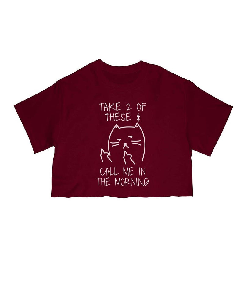 Load image into Gallery viewer, Unisex | Call Me In The Morning | Cut Tee - Arm The Animals Clothing Co.
