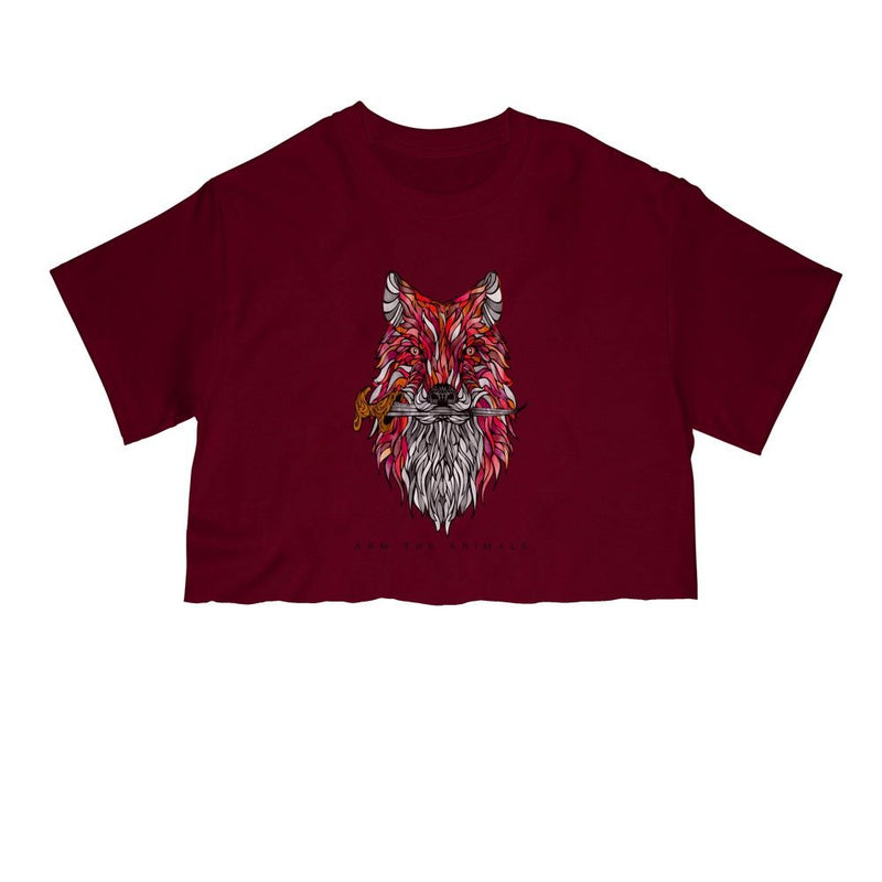 Load image into Gallery viewer, Unisex | Dagger Fox | Cut Tee - Arm The Animals Clothing Co.
