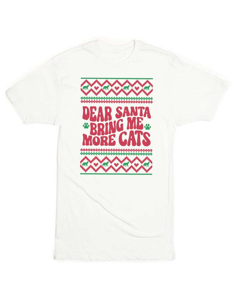 Load image into Gallery viewer, Unisex | Dear Santa, Bring Me More Cats | Crew - Arm The Animals Clothing LLC
