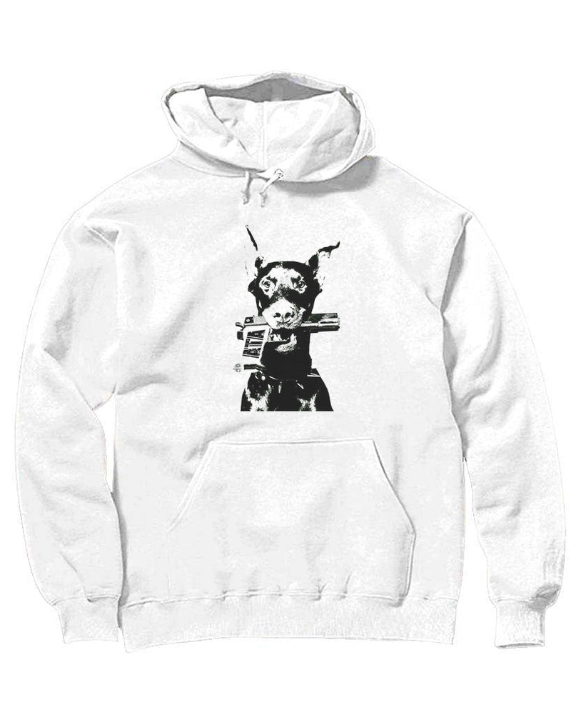 Load image into Gallery viewer, Unisex | Doberman Pistol | Hoodie - Arm The Animals Clothing Co.
