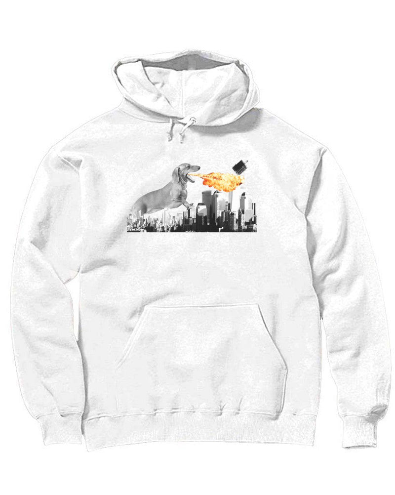 Load image into Gallery viewer, Unisex | Dogzilla | Hoodie - Arm The Animals Clothing Co.
