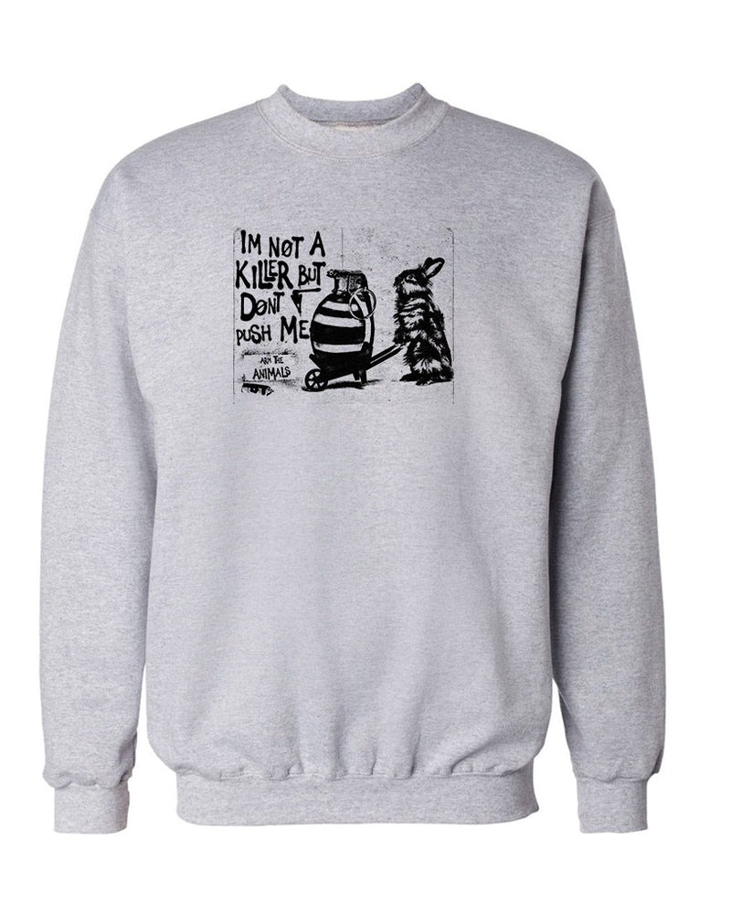 Load image into Gallery viewer, Unisex | Don&#39;t Push Me | Crewneck Sweatshirt - Arm The Animals Clothing Co.
