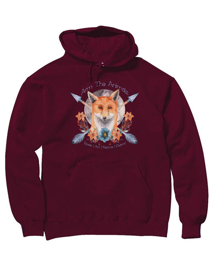 Load image into Gallery viewer, Unisex | Fox Confessor | Hoodie - Arm The Animals Clothing Co.
