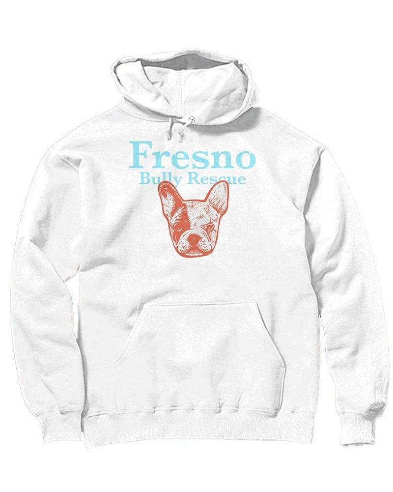 Load image into Gallery viewer, Unisex | Fresno Bully Rescue Frenchie Logo | Hoodie - Arm The Animals Clothing Co.

