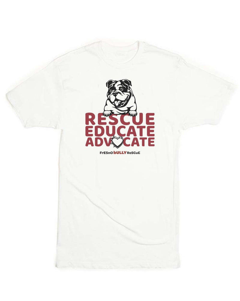 Load image into Gallery viewer, Unisex | Fresno Bully Rescue Logo | Crew - Arm The Animals Clothing Co.
