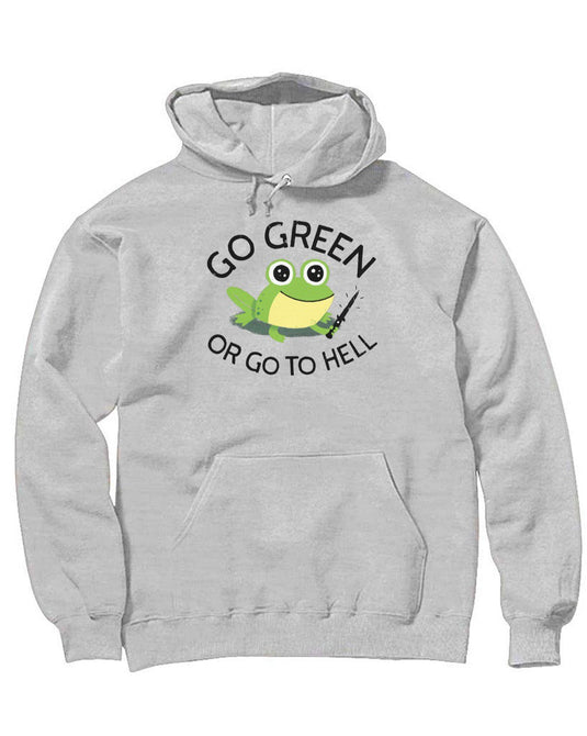 Unisex | Go Green | Hoodie - Arm The Animals Clothing Co.