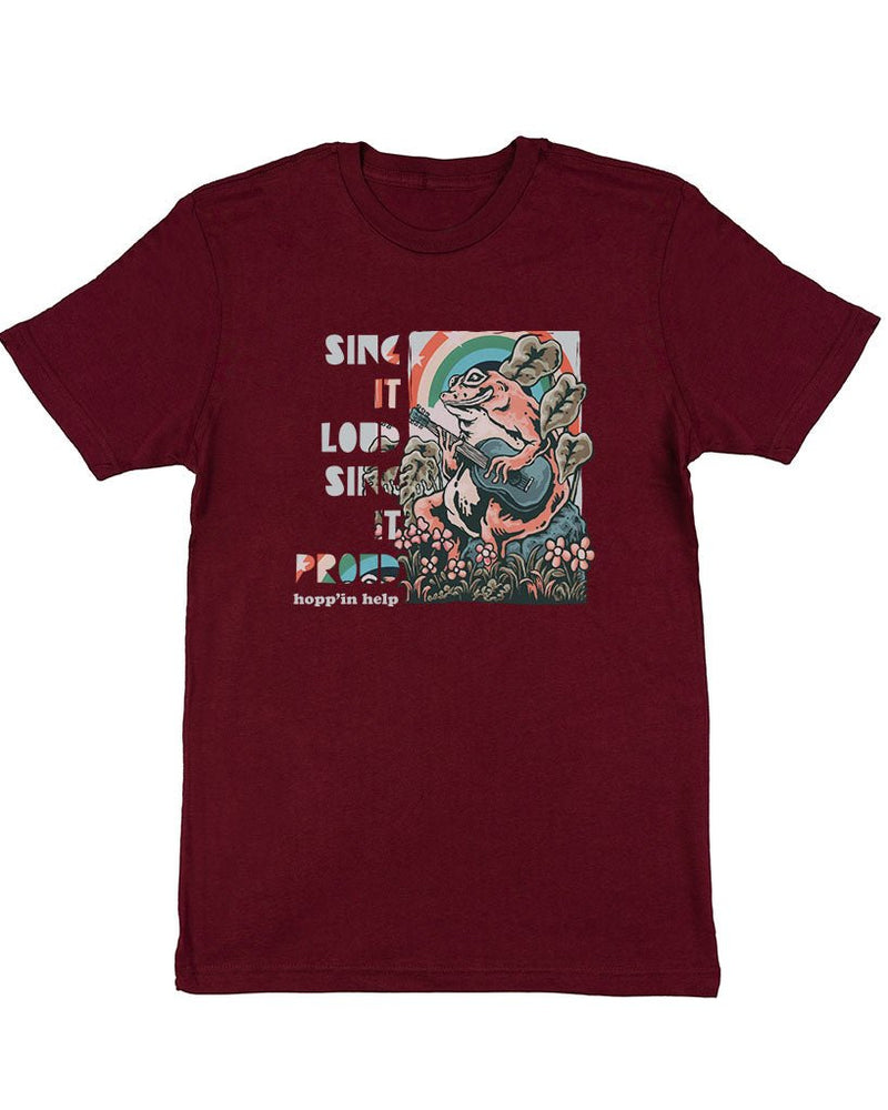 Load image into Gallery viewer, Unisex | Hopp’in with Pride | Crew - Arm The Animals Clothing Co.
