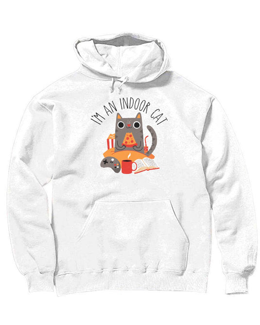 Unisex | Indoor Cat | Hoodie - Arm The Animals Clothing Co.