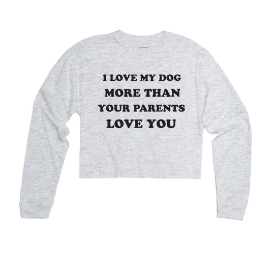 Unisex | Love My Dog | Cutie Long Sleeve - Arm The Animals Clothing Co.