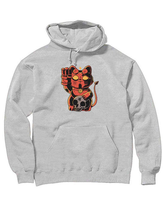Unisex | Lucky Hell Cat | Hoodie - Arm The Animals Clothing Co.