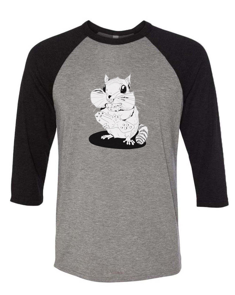 Load image into Gallery viewer, Unisex | Mouth Full | 3/4 Sleeve Raglan - Arm The Animals Clothing Co.
