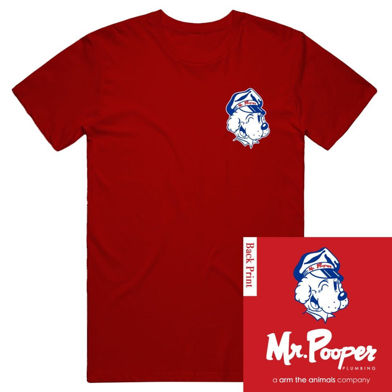 Load image into Gallery viewer, Unisex | Mr Pooper Plumbing (Dog) | Crew - Arm The Animals Clothing LLC
