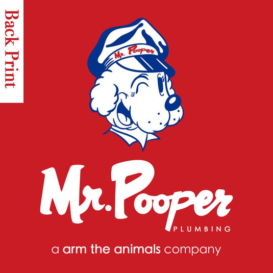 Unisex | Mr Pooper Plumbing (Dog) | Crewneck Sweatshirt - Arm The Animals Clothing LLC