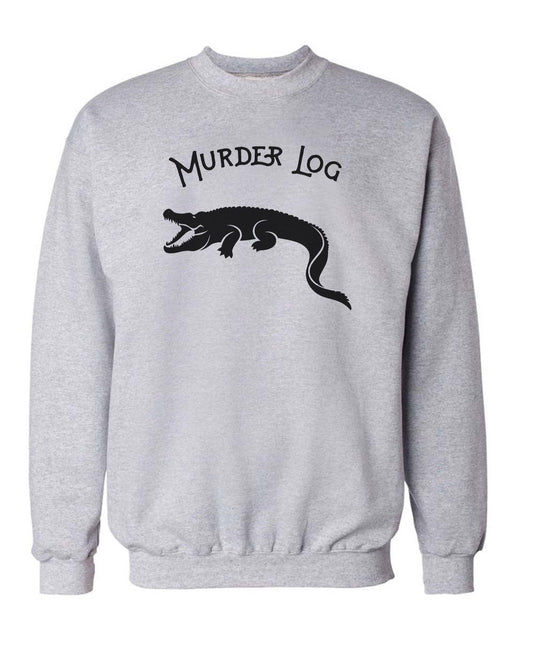 Unisex | Murder Log | Crewneck Sweatshirt - Arm The Animals Clothing Co.