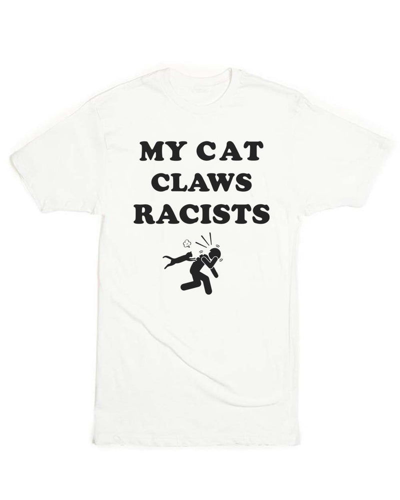 Load image into Gallery viewer, Unisex | My Cat Claws Racists | Crew - Arm The Animals Clothing Co.
