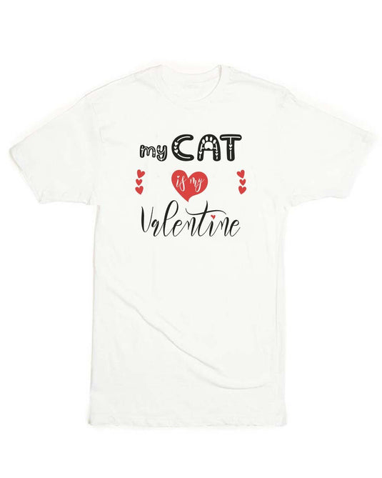 Unisex | My Cat is my Valentine | Crew - Arm The Animals Clothing Co.