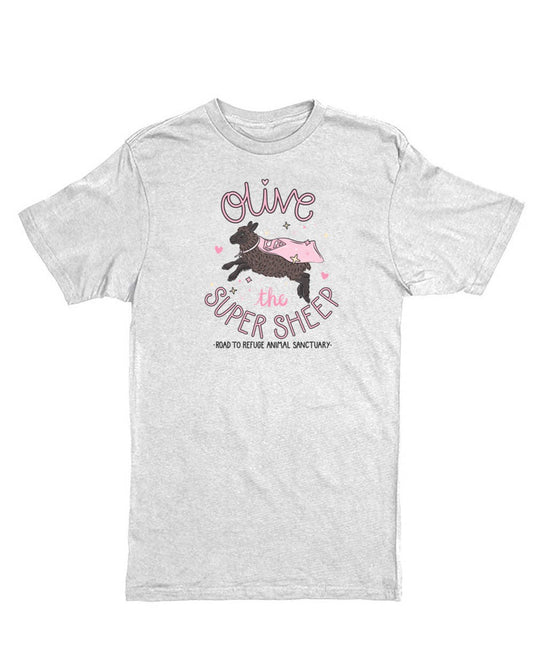 Unisex | Olive The Super Sheep | Crew - Arm The Animals Clothing Co.