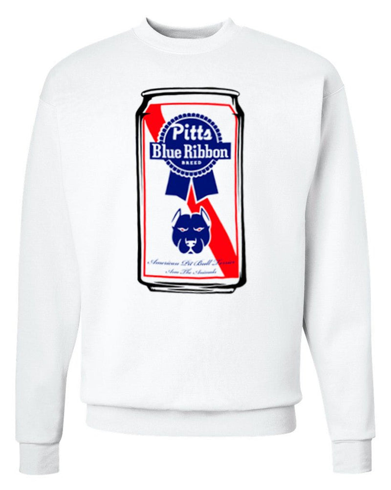 Load image into Gallery viewer, Unisex | Pitts Blue Ribbon | Crewneck Sweatshirt - Arm The Animals Clothing Co.
